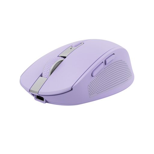 [41144] RATON OPTICO WIRELESS MULTIDISPOSITIVO OZAA MORADO TRUST