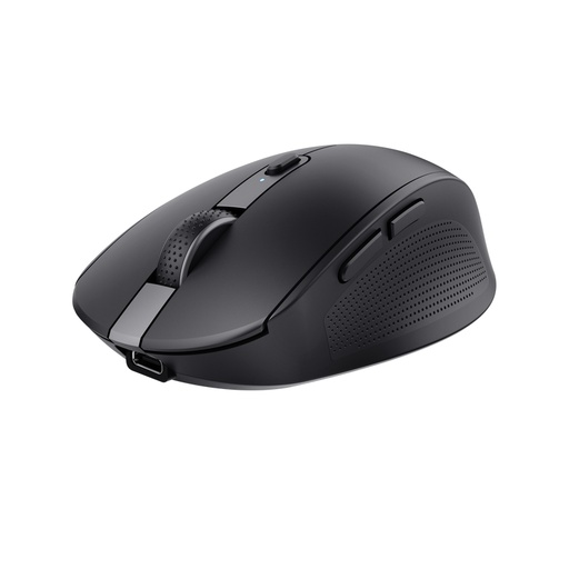 [41141] RATON OPTICO WIRELESS MULTIDISPOSITIVO OZAA NEGRO TRUST