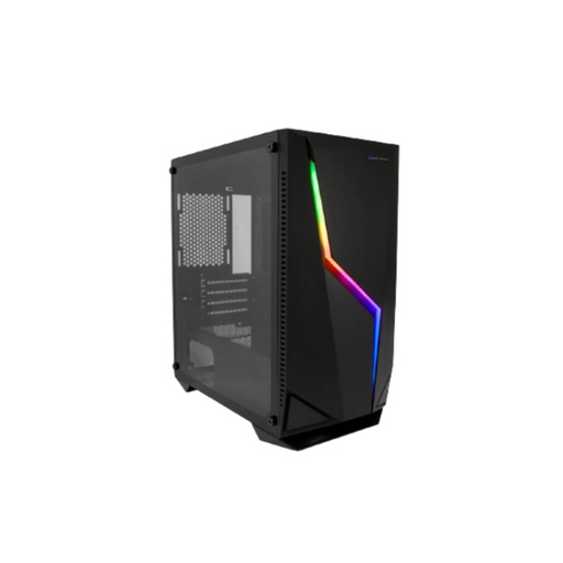 [40716] CAJA MICROATX M235 FA/650W NEGRO RGB DEEPGAMING
