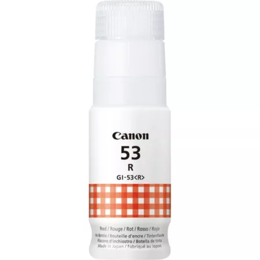 [40651] CARTUCHO BOTELLA TINTA ROJO GI-53 CANON