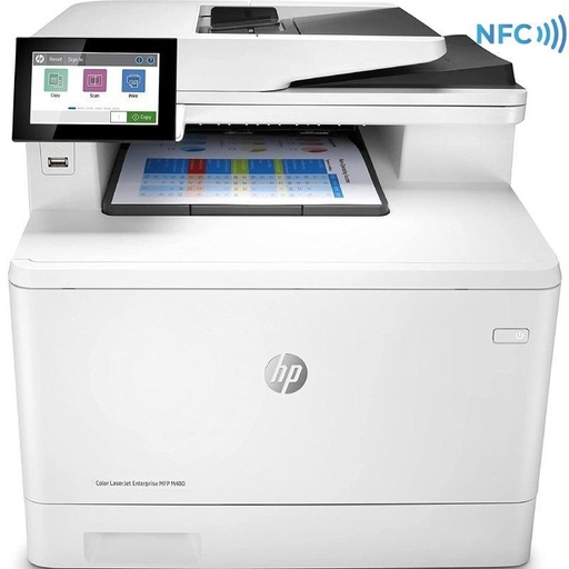 [40640] HP MULTIFUNCION LASERJET ENTERPRISE M480F WIFI/FAX/DUPLEX NFC BLANCO