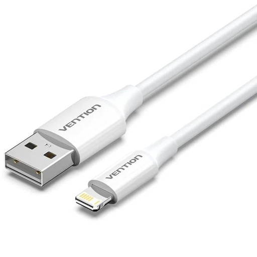 [40630] CABLE 2.0 USB A LIGHTNING 1 M BLANCO VENTION