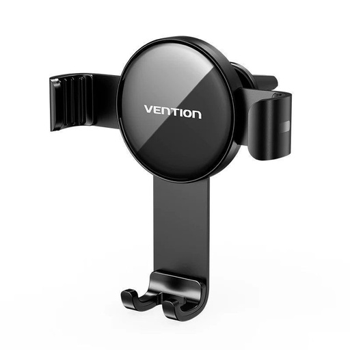 [40601] SOPORTE COCHE CON SUJECION AUTOMATICA SMARTPHONE CIRCULAR NEGRO VENTION