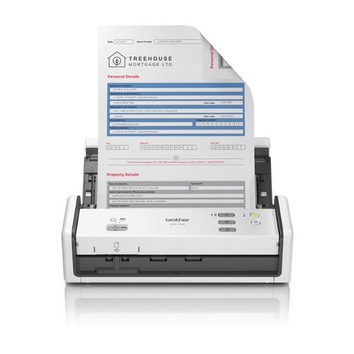 [40577] BROTHER ESCANER ADS-1300 BLANCO
