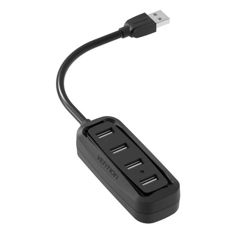 [40453] HUB 4 PUERTOS USB 2.0 4xUSB 0.15 M NEGRO VENTION