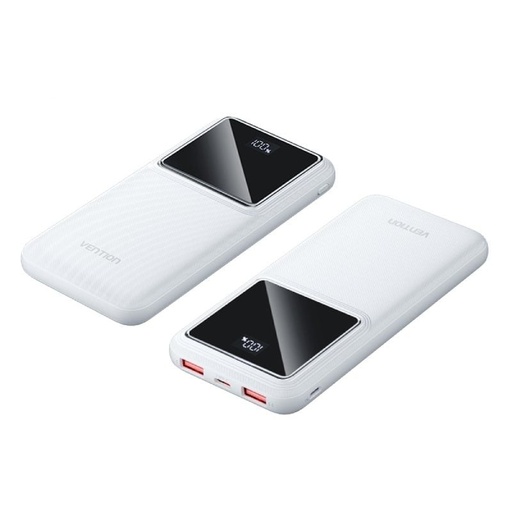 [40448] POWER BANK 10000mAh 22.5W BLANCO VENTION