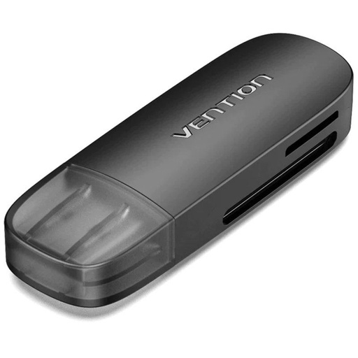 [40432] LECTOR TARJETAS EXTERNO USB 3.0 NEGRO VENTION