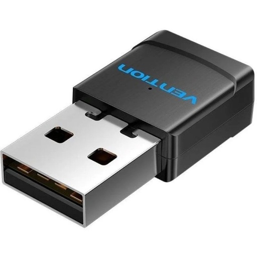 [40406] ADAPTADOR USB-A WIFI 433Mps NEGRO VENTION