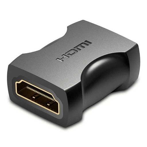 [40402] ADAPTADOR HDMI 2.0 4K H-H NEGRO VENTION
