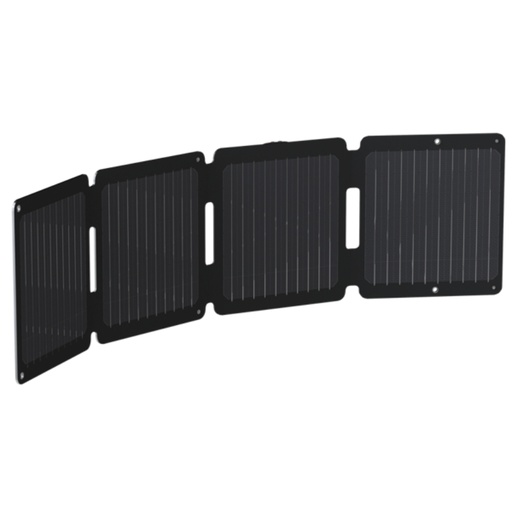[40182] PANEL SOLAR PLEGABLE XR2S28 28W NEGRO XTORM