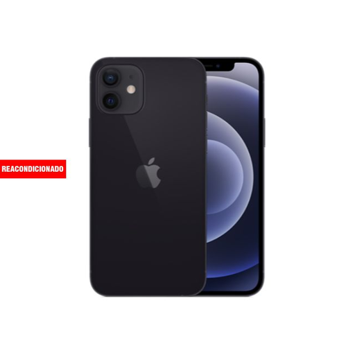 [40083] APPLE iPHONE 12 128GB BLACK REACONDICIONADO GRADO B