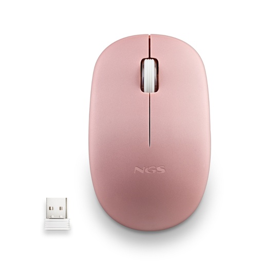 [39983] RATON NOTEBOOK OPTICO WIRELESS FOG PRO ROSA NGS