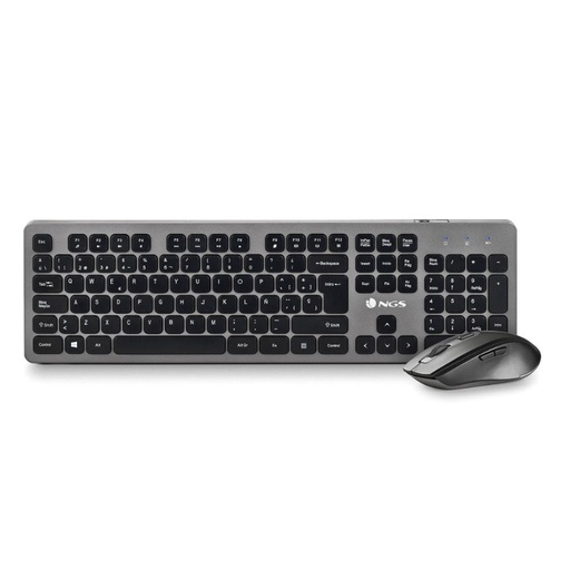 [39975] TECLADO + RATON WIRELESS IDOL KIT NGS