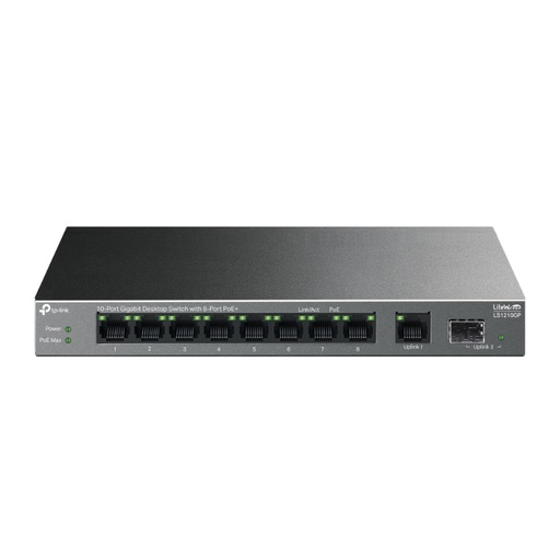 [39968] TP-LINK SWITCH 10 PUERTOS 10/100/1Gbit + 8 PoE+