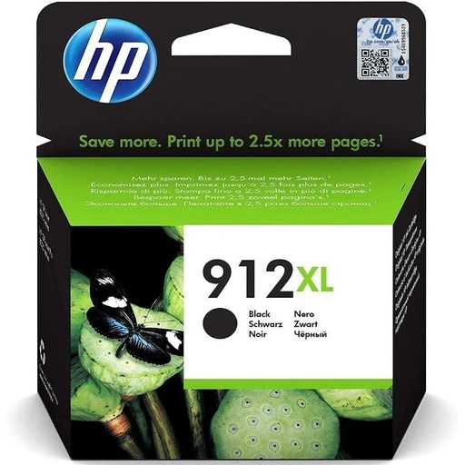 [39950] CARTUCHO TINTA NEGRO HP 912 XL (3YL84AE)