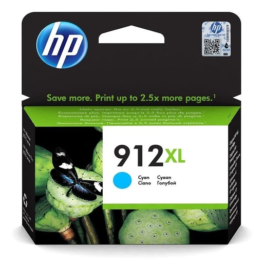 [39949] CARTUCHO TINTA CYAN HP 912 XL (3YL81AE)
