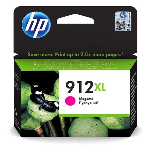 [39948] CARTUCHO TINTA MAGENTA HP 912 XL (3YL82AE)