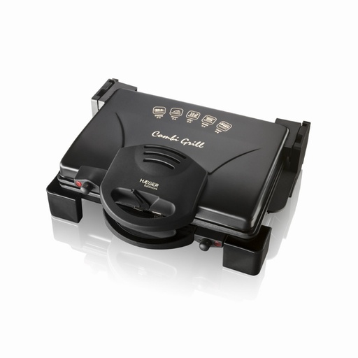 [39899] PARRILLA GRILL BALTIMORE ANTIADHERENTE NEGRO HAEGER