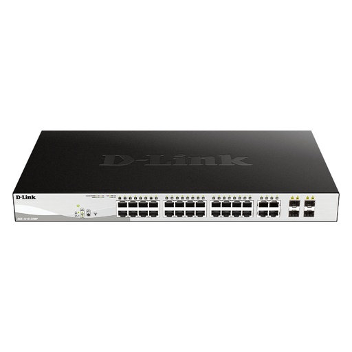[39896] D-LINK SWITCH 28 PUERTOS 10/100/1Gbit w/4 Combo 1000BaseT/SFP PoE