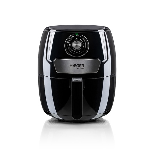 [39886] FREIDORA INTELIGENTE AIR FEAST 4.2L NEGRO HAEGER