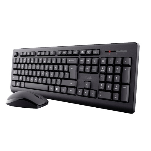 [39869] KIT TECLADO + RATON WIRELESS PRIMO NEGRO TRUST