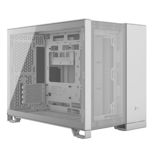 [39613] CAJA MICROATX 2500D AIRFLOW TG WHITE CORSAIR
