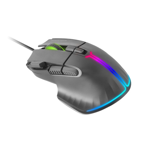 [39467] RATON OPTICO MM-XT RGB NEGRO MARS GAMING