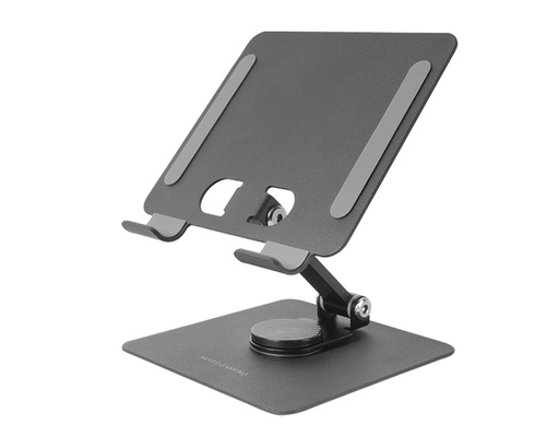[39323] SOPORTE SOBREMESA PARA TABLETS CONVERTIBLE 2 EN 1 NEGRO MARS GAMING