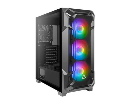 [39303] CAJA SEMITORRE ATX DF600 FLUX RGB NEGRO ANTEC