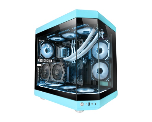 [39299] CAJA SEMITORRE ATX MC3T AZUL MARS GAMING