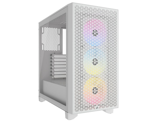 [39287] CAJA SEMITORRE ATX 3000D RGB AIRFLOW TG WHITE CORSAIR