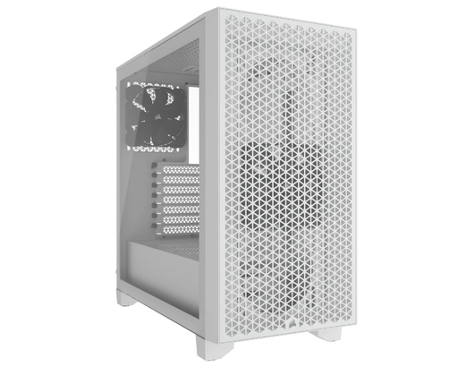 [39285] CAJA SEMITORRE ATX 3000D AIRFLOW TG WHITE CORSAIR