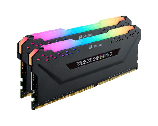 [39239] DDR4 32 GB(2X16KIT) 3200 VENGEANCE PRO BLACK RGB LED CORSAIR