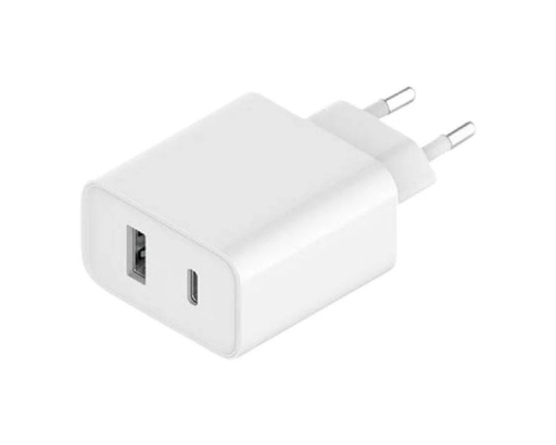 [38921] CARGADOR Mi 33W 1xUSB-A/1xUSB TYPE-C BLANCO XIAOMI