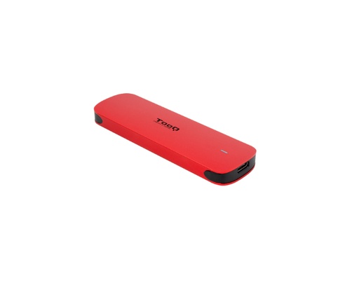 [38657] CAJA EXTERNA SSD M.2 NVMe ROJO TOOQ