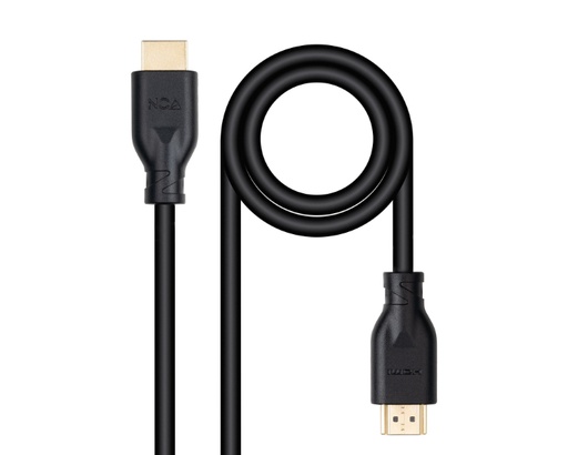 [38648] CABLE HDMI V2.0 4K NEGRO CSS 2M NANOCABLE