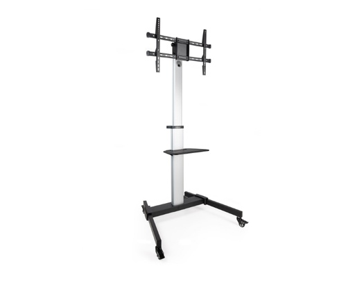 [38633] SOPORTE SUELO HERA CON RUEDAS 37''-86'' NEGRO TOOQ