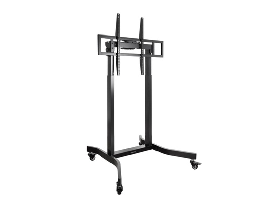 [38579] SOPORTE SUELO CON RUEDAS Y REGULACION ELECTRICA LUX 55''-100'' NEGRO TOOQ