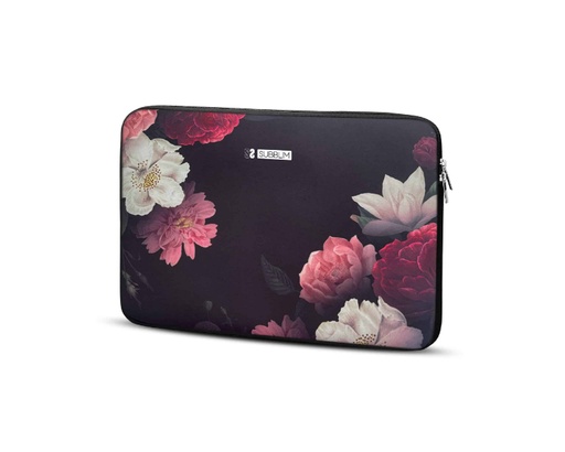 [38270] FUNDA NEOPRENO SLEEVE 13.3"-14" FLOWERS SUBBLIM