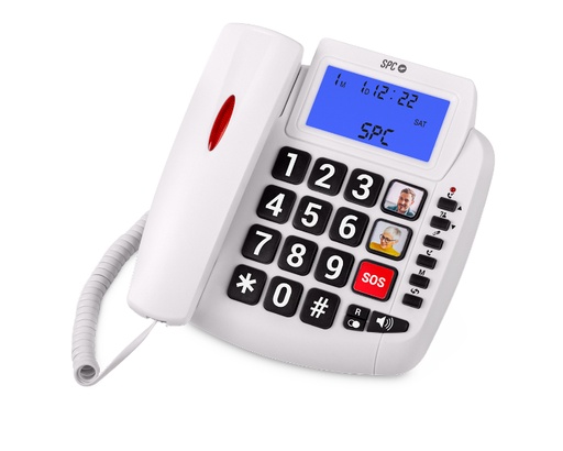 [38108] SPC TELEFONO COMFORT VOLUME 2 SENIOR WHITE