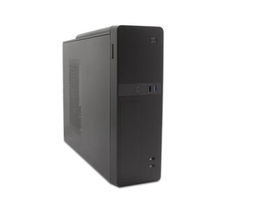 [38081] CAJA SOBREMESA MICROATX T310 FA/300SBZ 80+ NEGRO COOLBOX