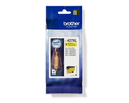 [37873] CARTUCHO AMARILLO BROTHER LC-427 XL (LC427XLY)