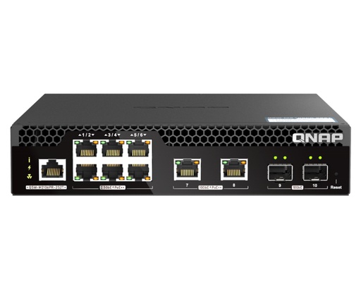 [37823] QNAP SWITCH 10 PUERTOS QSW-M2106PR-2S2T