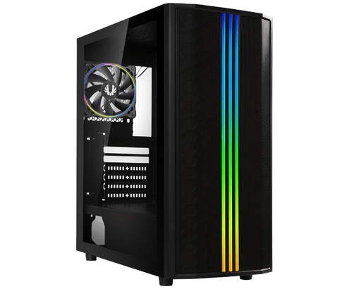 [37822] CAJA SEMITORRE ATX SABER MESH RGB NEGRO + WINDOW BITFENIX