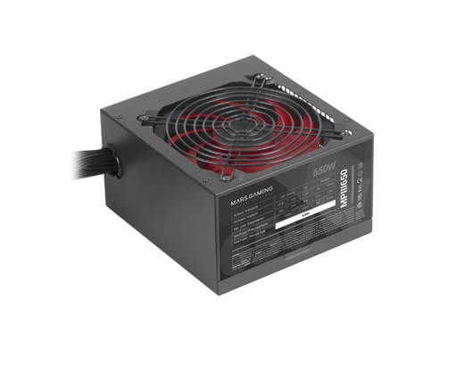 [37812] FUENTE ALIM. 650W 85% EF MARS GAMING