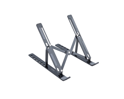 [37744] SOPORTE ELEVADOR PARA PORTATILES/TABLETS/LIBROS GRIS OSCURO TOOQ