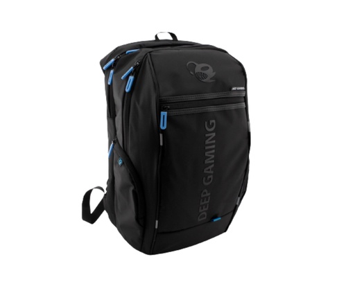 [37646] MOCHILA NOTEBOOK IMPERMEABLE 17.3" BLACK DEEPGAMING