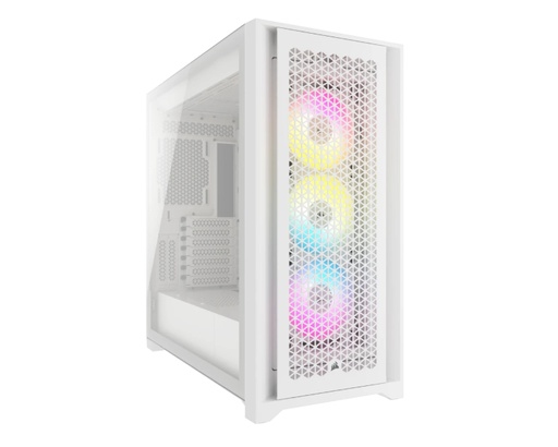 [37641] CAJA SEMITORRE ATX 5000D RGB AIRFLOW TG WHITE CORSAIR