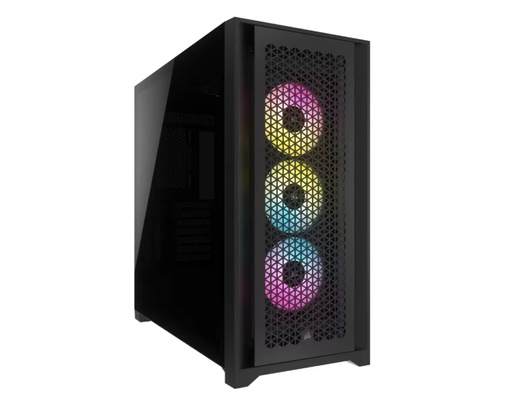 [37640] CAJA SEMITORRE ATX 5000D RGB AIRFLOW TG BLACK CORSAIR