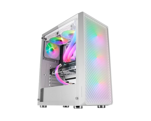 [37562] CAJA SEMITORRE ATX MC-F ARGB BLANCO MARS GAMING